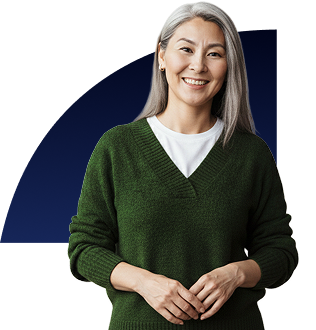 Professional woman smiling