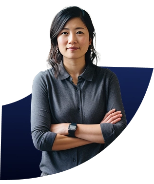 Young professional woman smiling