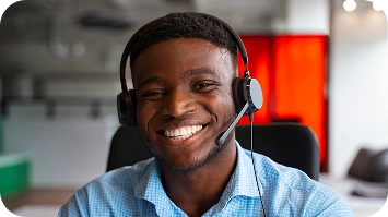 Client support team member